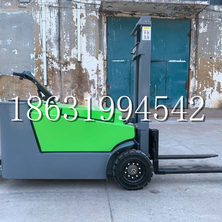六龟区小型电动叉车1吨2吨步行站驾式电瓶堆高充电装卸车液压升降车铲车